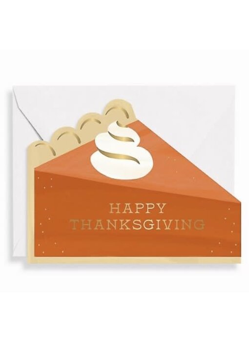 Pumpkin Pie Thanksgiving Card