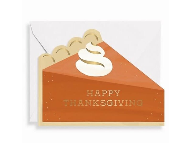 Paper Source Pumpkin Pie Thanksgiving Card