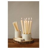 Creative Co-OP White Taper Candles In Box, Set of 12