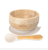 Pepelinoos Inc. Bamboo Suction Cup Bowl (non-toxic)