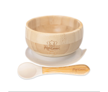 Bamboo Suction Cup Bowl (non-toxic)