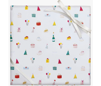Tiny Birthday Delights Stone Wrapping Paper