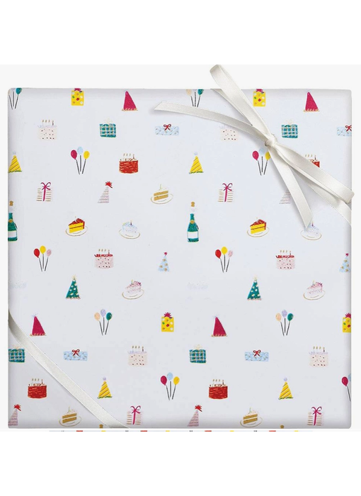 Tiny Birthday Delights Stone Wrapping Paper