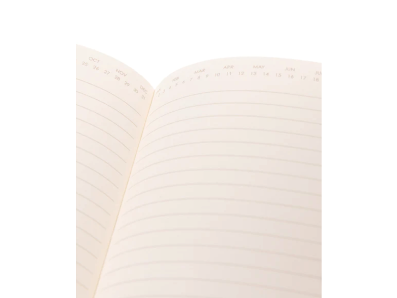 Graphique De France Apollo Collection Green 6 x 8 Vegan Leather Journal