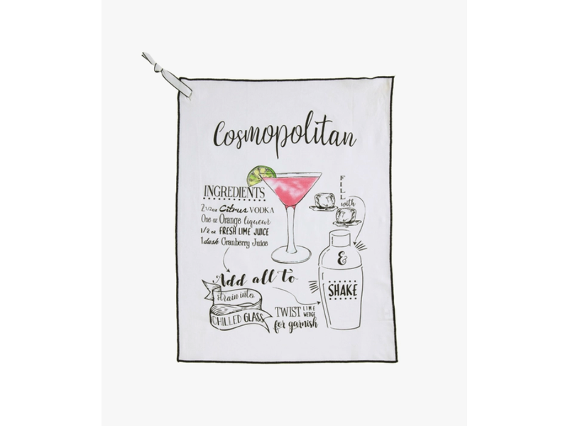 Shiraleah "Cosmopolitan" Tea Towel