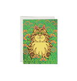 Red Cap Cards Rad Cat everyday greeting card