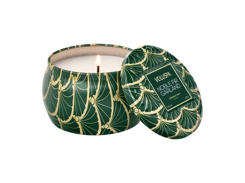 Voluspa Noble Fir Garland Mini Tin