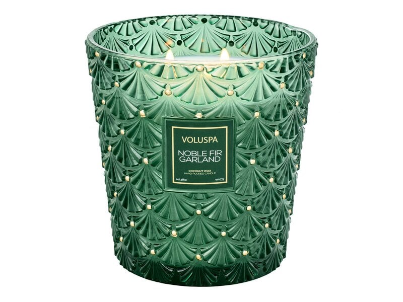 Voluspa Noble Fir Garland 3 Wick Hearth