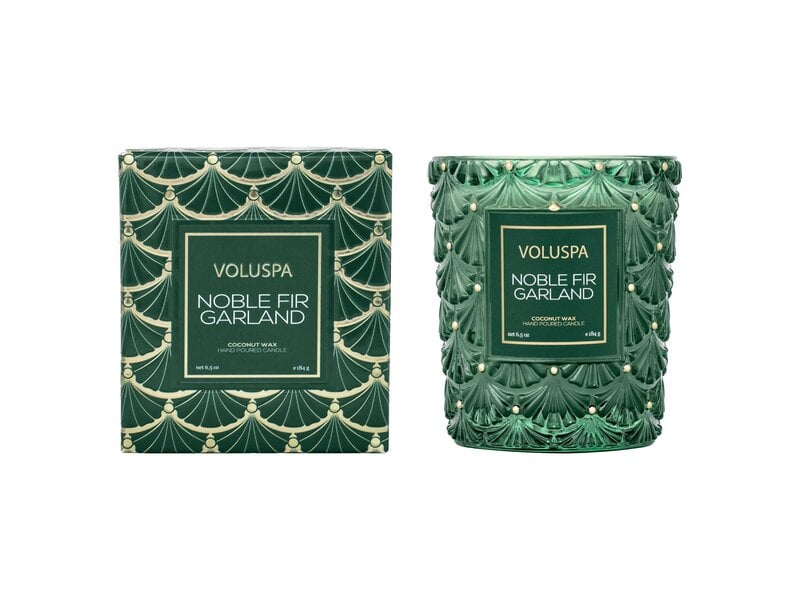 Voluspa Noble Fir Garland 6.5oz Candle