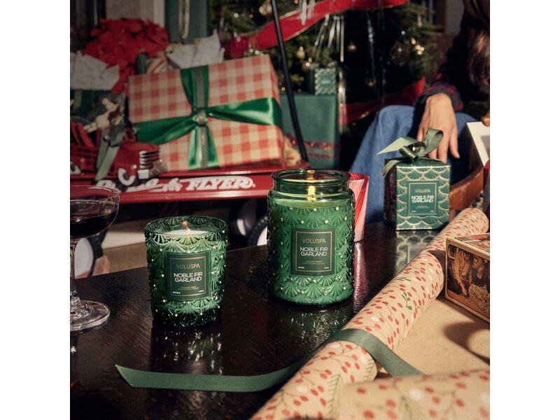 Voluspa Noble Fir Garland 6.5oz Candle