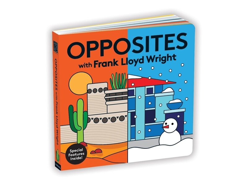 Chronicle Books Frank Lloyd Wright Opposites BB