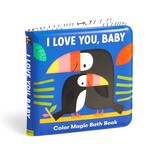 Chronicle Books I Love You, Baby – Waterproof Color Changing Magic Bath Book