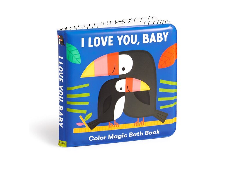 Chronicle Books I Love You, Baby – Waterproof Color Changing Magic Bath Book