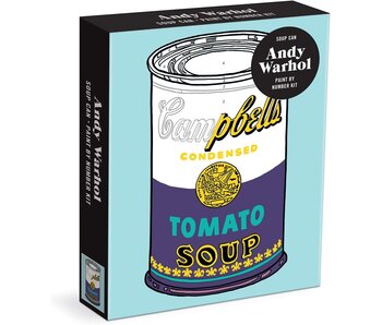 Paint by Number Andy Warhol Soup Can