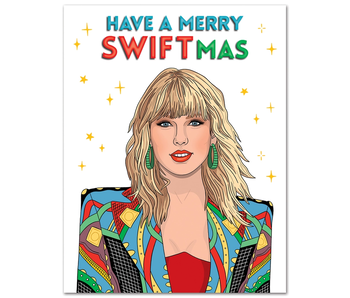 Taylor Merry Swift-mas Christmas Card