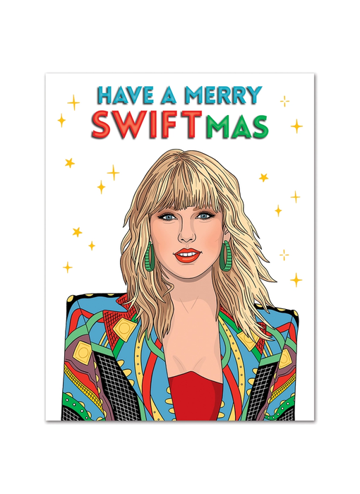 Taylor Merry Swift-mas Christmas Card