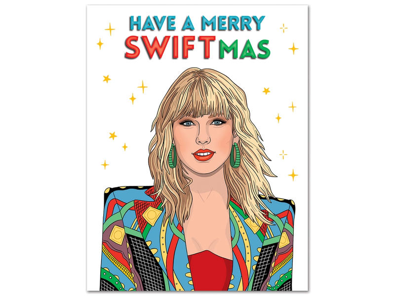 The Found Taylor Merry Swift-mas Christmas Card