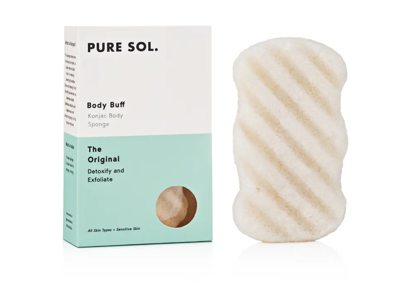 Pure Sol Original Body Konjac Sponge