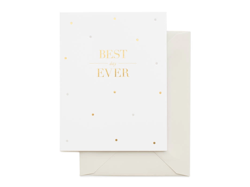 Sugar Paper Best Day Ever Card