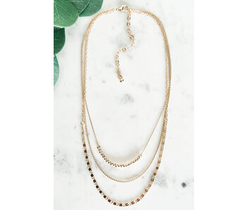 Multi-Layer Necklace - Gold