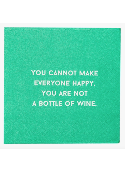 You Are Not A Bottle of Wine Napkins