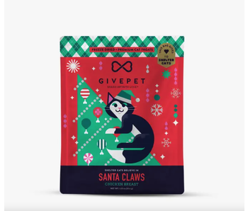 Santa Claws Freeze Dried Christmas Cat Treats