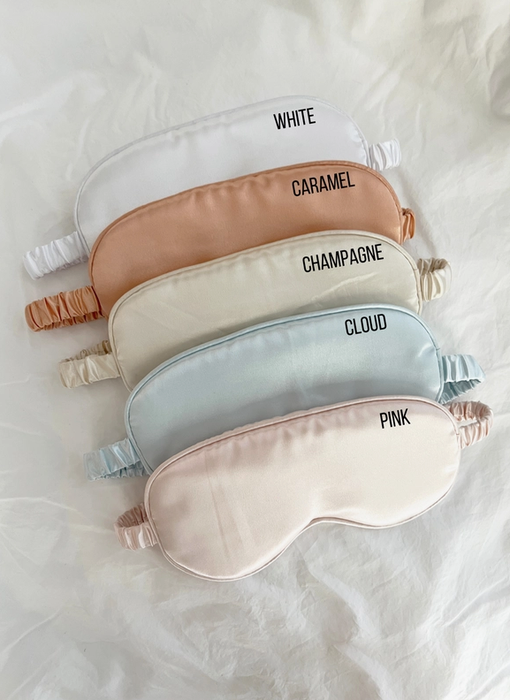 Silk Sleep Eye Mask - Pink
