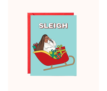 Bey Sleigh | Christmas Card