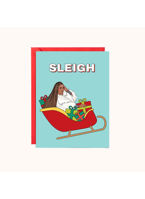 Bey Sleigh | Christmas Card