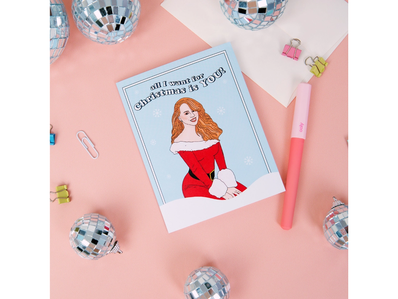 Party Mountain Paper Co All I Want For Christmas | Christmas Card