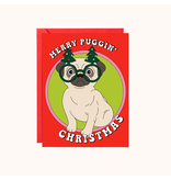 Party Mountain Paper Co Merry Puggin' Christmas | Christmas Card