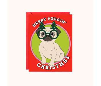 Merry Puggin' Christmas | Christmas Card