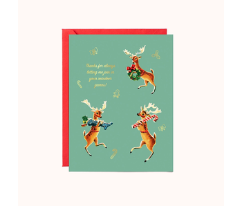 Reindeer Games | Christmas Card