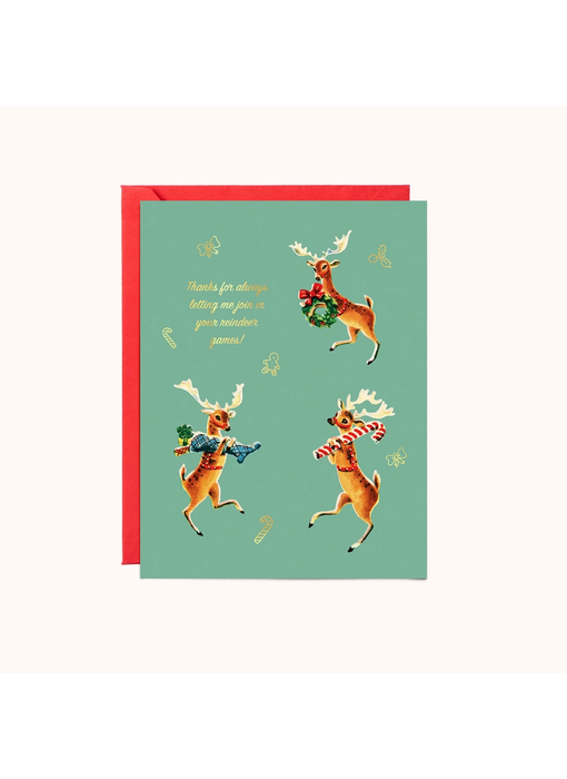 Reindeer Games | Christmas Card