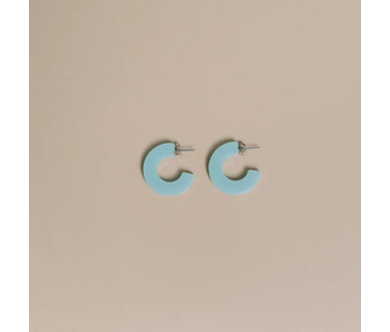 Ray Chunky Hoop Earrings - Cabo