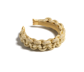 Braided Headband Gold