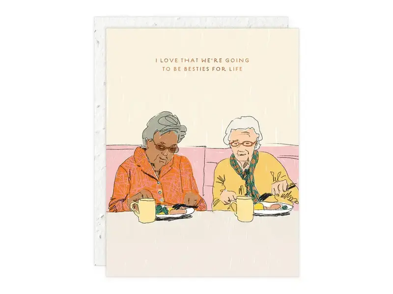 Seedlings Forever Friends - Love + Friendship Card