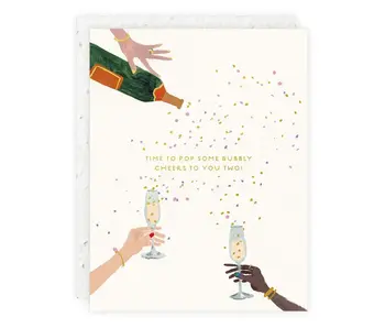 Pop Some Bubbly Card