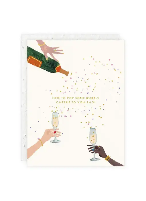 Pop Some Bubbly Card