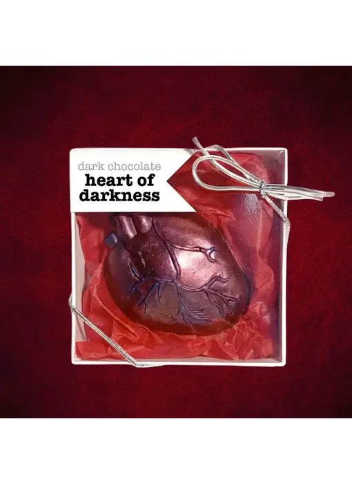 Heart of Darkness - dark chocolate anatomical heart