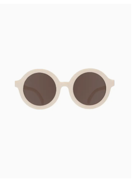 Euro Round Sweet Cream Sunglasses 3-5 Years