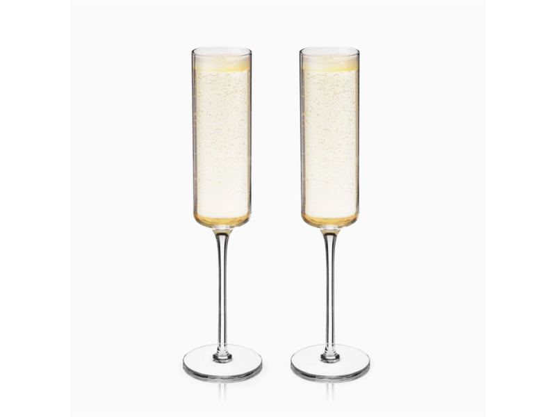 Viski Laurel Champagne Flutes