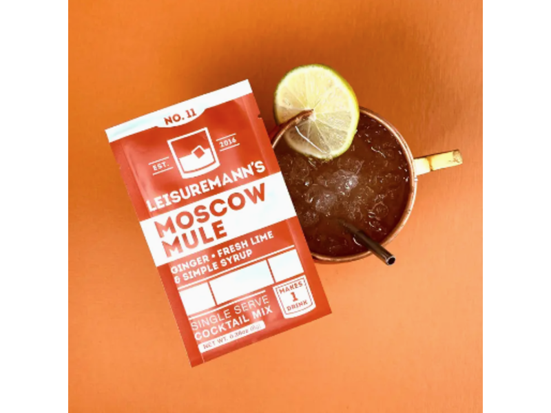 Leisuremann's Cocktail Mixes Single Serve - Moscow Mule