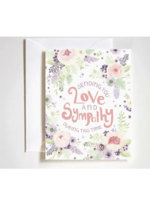 sending love and sympathy card
