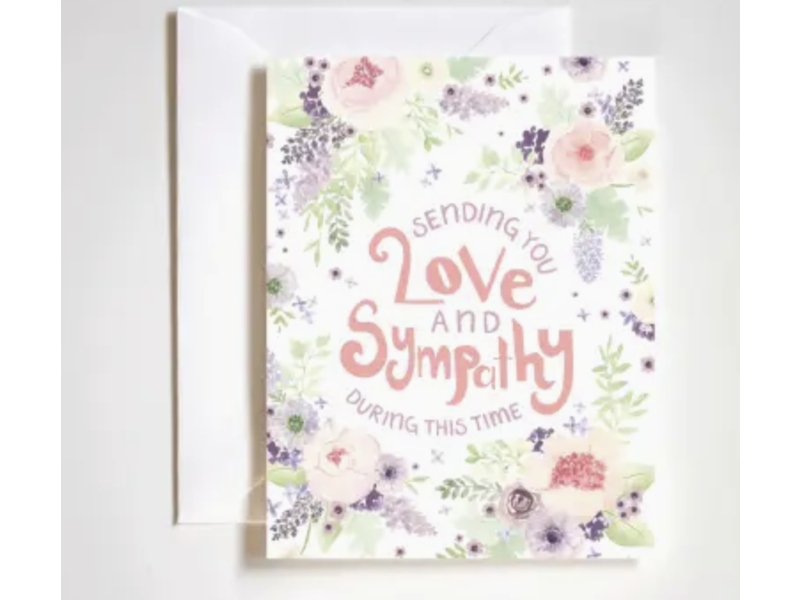 Stephanie Tara Stationery sending love and sympathy card