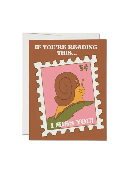 If You're Reading This friendship greeting card