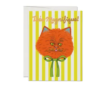 Très Magnifique friendship greeting card