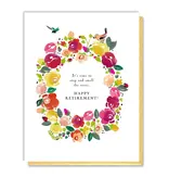 Driscoll Design Smell the Roses Retirement Card