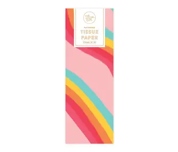 Rainbow Ribbon Tissue Paper