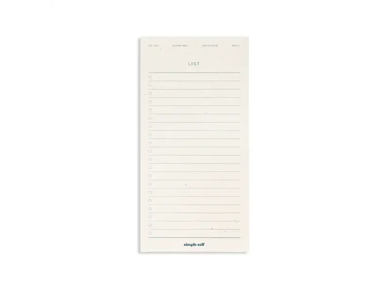 Simple Self List Notepad